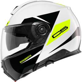 CASCO SCHUBERTH C5 ECLIPSE GIALLO MODULARE MOTO
