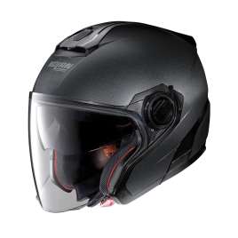 CASCO JET NOLAN N40-5 06 SPECIAL N-COM 009 NERO GRATIFE OPACO
