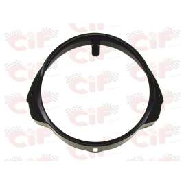 GHIERA FANALE NERA PER FANALE ANTERIORE FARO VESPA PX PE 125 150 200 1 SERIE