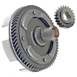 RAPPORTI CAMPANA FRIZIONE 22-63 DENTI ELICOIDALI VESPA 50 SPECIAL L R N - APE 50