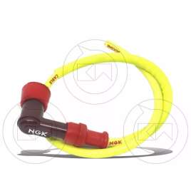 KIT CAVO CANDELA AL SILICONE + PIPETTA ORIGINALE NGK MOTO SCOOTER