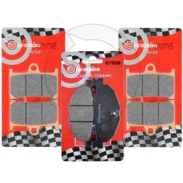 KIT PASTIGLIE FRENO COMPLETO BREMBO SINTER/CC YAMAHA XP T-MAX TMAX 500 2008-2011