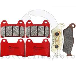 PASTIGLIE FRENO BREMBO ANTERIORI + POSTERIORI KTM ADVENTURE R 1190-1290