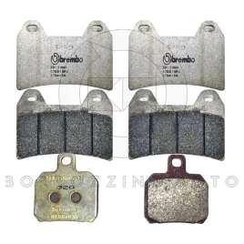 PASTIGLIE FRENO BREMBO ANTERIORI RACING RC + POST DUCATI 848 850 1200