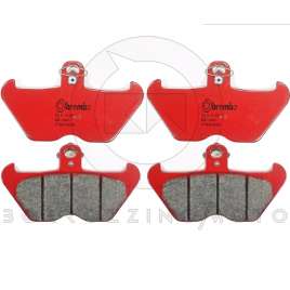 KIT 4 PASTIGLIE FRENO ANTERIORE BREMBO SINTER 07BB24SA BMW R 850/1100/1150/1200 R C GS -2002