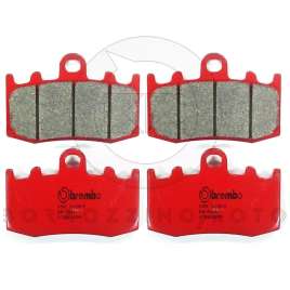KIT 4 PASTIGLIE FRENO ANTERIORE BREMBO SINTER 07BB26SA BMW R 1150-1200 GS / ADVENTURE