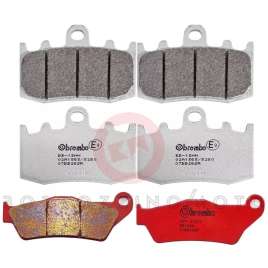PASTIGLIE FRENO ANTERIORI 07BB26SR + POSTERIORI 07BB28SP BMW R 1200 GS / ADVENTURE