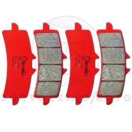 4 PASTIGLIE FRENO ANTERIORI BREMBO SINTERIZZATE 07BB37SA DUCATI 1098 S KTM SUPER DUKE R 1290