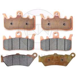 PASTIGLIE FRENO BREMBO GENUINE ANTERIORI POSTERIORI BMW R 1200 GS/ADVENTURE