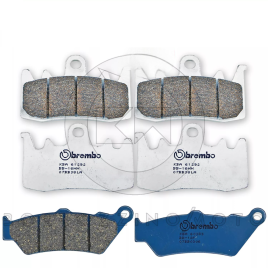 PASTIGLIE FRENO BREMBO LA ANTERIORI + POSTERIORI BMW R 1200 GS/ADVENTURE