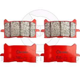 KIT PASTIGLIE FRENO ANTERIORE BREMBO ROSSE SINTER HONDA X-ADV XADV 750/CRF 1000 L AFRICA TWIN ABS