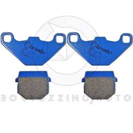 4 PASTIGLIE FRENO ANTERIORI BREMBO BLU CARBON CERAMIC 07KA0717 ADLY ATV 300