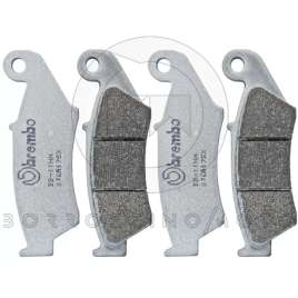 4 PASTIGLIE FRENO ANTERIORI BREMBO SINTER RACING HONDA XL 650 V TRANSALP