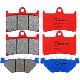 PASTIGLIE FRENO ANTERIORI + POSTERIORI BREMBO YAMAHA TDM 900