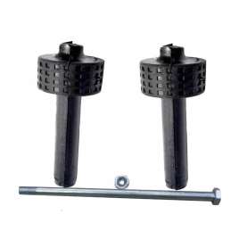 KIT PERNO BULLONE + 2 TAMPONE SILENT BLOCK MOTORE VESPA 50 R L N SPECIAL