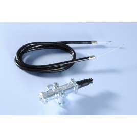 Polini 316.0011 Comando Starter aria Carburatore universale Cromato Con Filo