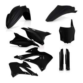 ACERBIS KIT CARENE PLASTICHE PER KAWASAKI NERO KAWASAKI KX 112 2022 2023 2024 0024923.090