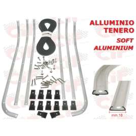 SERIE STRISCE PEDANA IN ALLUMINIO PER VESPA PX 125 150 200