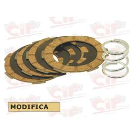 SERIE DISCHI FRIZIONE MODIFICATA 4 DISCHI VESPA 50 SPECIAL 125 PRIMAVERA ET3 - PK