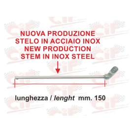ASTA COMANDO RUBINETTO BENZINA 150mm VESPA 125/150-SPRINT