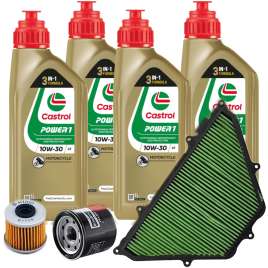 KIT TAGLIANDO HONDA X-ADV 750 2017-2020 CASTROL POWER1 10W30 + FILTRI ARIA/OLIO/FRIZIONE