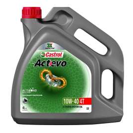 4LT OLIO CASTROL SEMISINTETICO ACT-EVO 4T 10W-40 API SL JASO MA2