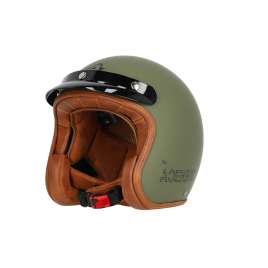 ACERBIS CASCO JET MOTO VINTAGE SKODELA 22-06 VERDE MILITARE 0025314.582