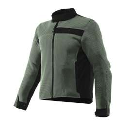 Giacca Moto estiva uomo Dainese LISBONA AIR TEX JACKET Iceberg Verde Traspirante