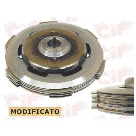 GRUPPO FRIZIONE COMPLETO 4 DISCHI MONTATO VESPA PK FL - FL2 50-125 - RUSH - HP - N