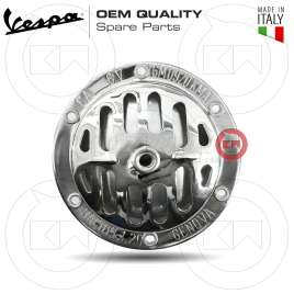 CLACSON CROMATO VESPA 50 SPECIAL L R N / 90 FARO TONDO C.A. 6V