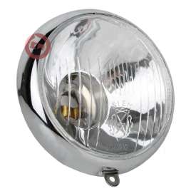 FARO ANTERIORE FANALE COMPLETO Ø95mm SIEM PIAGGIO VESPA 98/125 V1T V15T