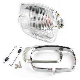 FARO ANTERIORE VESPA 50 SPECIAL ORIGINALE SIEM KIT COMPLETO