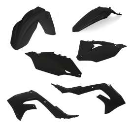 ACERBIS PLASTIC KIT NERO KAWASAKI KX 250 4T 2021 2022 2023 2024 0023648.090