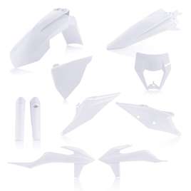 ACERBIS KIT CARENE PLASTICHE PER KTM BIANCO 2 KTM EXC 150 TPI 2020 2021 2022 2023 0024054.031