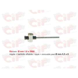 CAVO CAMBIO INTERNO APE MP (NIPLE+BARILOTTO)(FILO 1,6x290)