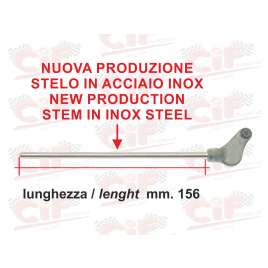 ASTA COMANDO RUBINETTO BENZINA 156mm VESPA 125/150 (1951-1957)