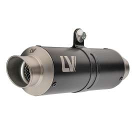 LEOVINCE 15505BU TERMINALE DI SCARICO SLIP-ON GP CORSA BLACK CF MOTO SS/SR 450 23-