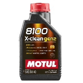 MOTUL 8100 X-Clean GEN2 5W-40 100% Sintetico 1L Olio motore Auto ACEA C3 API SP
