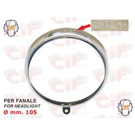 CORNICE FANALE ANTERIORE FARO SIEM VESPA 125 VM1T VM2T