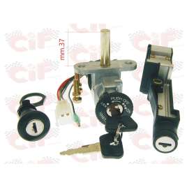 KIT BLOCCHETTO AVVIAMENTO SERRATURA SELLA BAULETTO MALAGUTI F12 50-PHANTOM-CROSSER