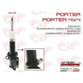 AMMORTIZZATORE OLIO+GAS RINFORZATO ANTERIORE SINISTRO PORTER 1000-1300