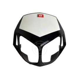 MASCHERA PORTAFARO COMPLETA DI ADESIVO ORIGINALE DERBI SENDA 50 SM DRD PRO E2