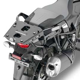 GIVI SRA3117 PIASTRA IN ALLUMINIO PER BAULETTO MONOKEY SUZUKI DL 1050 V-STROM 2017-2019 PIASTRA NERA