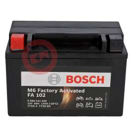 BATTERIA BOSCH YTX9-BS FA102 SIGILLATA PRONTA ALL'USO FACTORY ACTIVATED