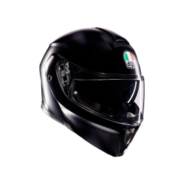 Casco Moto Modulare AGV Streetmodular E2206 Mono Matt Black Nero Opaco