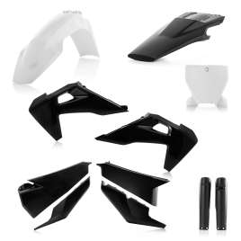ACERBIS KIT CARENE PLASTICHE PER HUSQVARNA NERO/BIANCO HUSQVARNA FC 250 2019 2020 2021 2022 0023481.315
