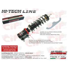 AMMORTIZZATORE ANTERIORE CARBONE HI TECH NERO VESPA PK 50 / 125 - XL - RUSH - 50 N - 50/125 FL - 50 HP