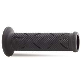Coppia Manopole PROGRIP Universale Moto Strada 716-OE-102 Singola Densità Nero Con Foro