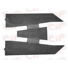 TAPPETO IN GOMMA COLORE NERO VESPA PK XL 50-125