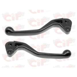 COPPIA LEVE IN ALLUMINIO VERNICIATE NERE VESPA PK 50 - PK 50 XL